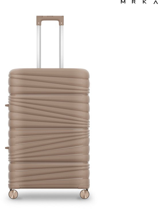 Santiago Grote Koffer 91L Taupe